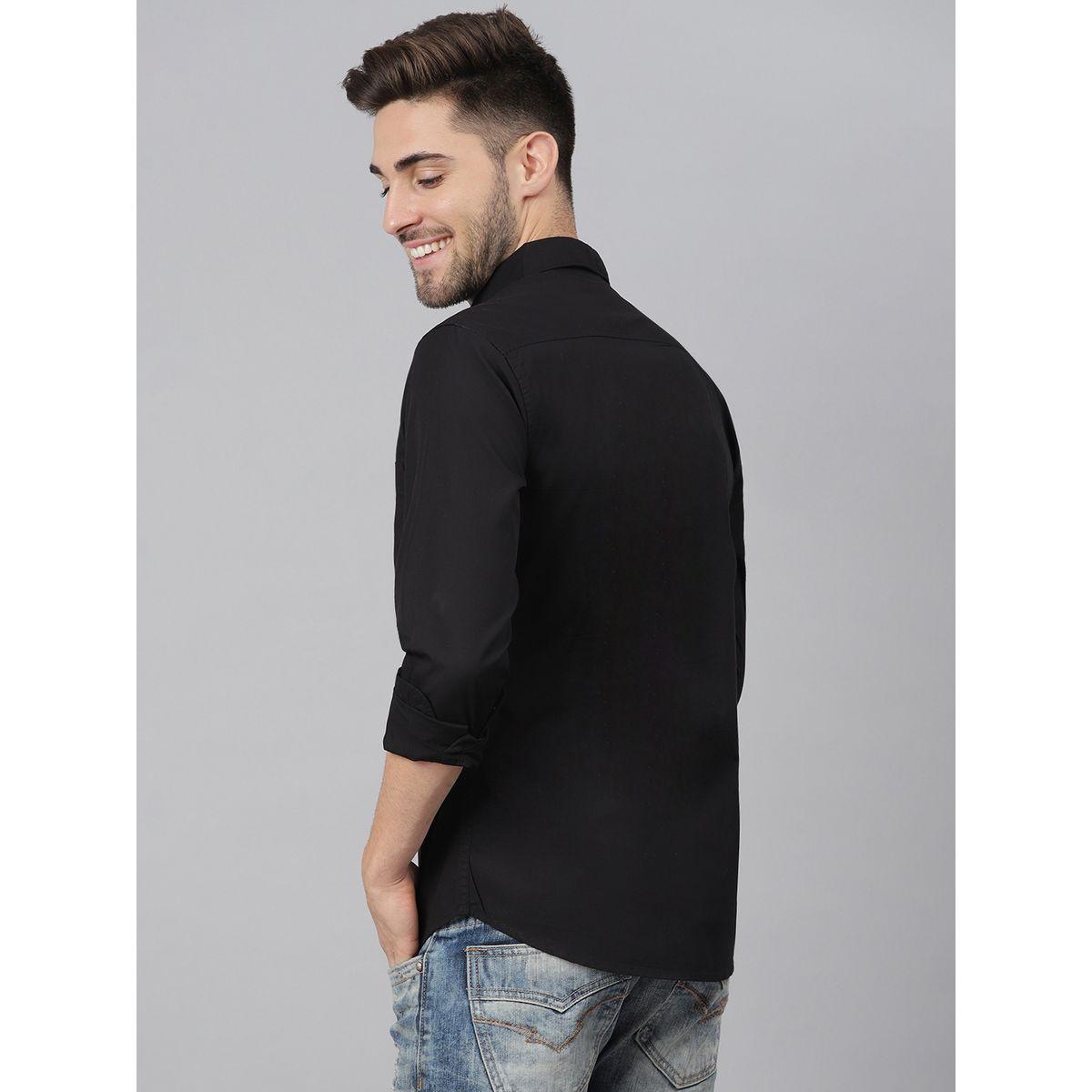 Solid Cotton Casual Shirt-men-clothing-shirts-image-3