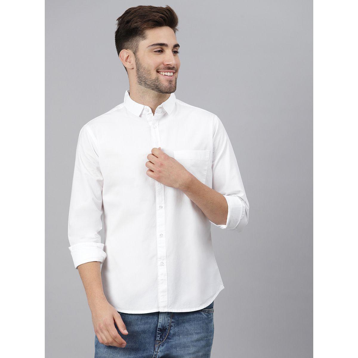 Solid Cotton Casual Shirt-men-clothing-shirts-image-1