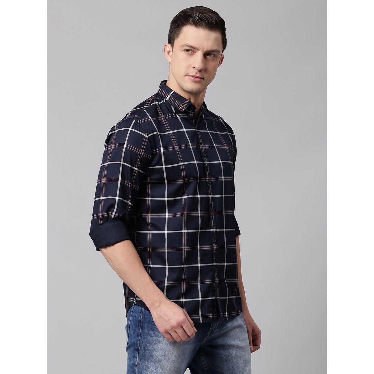 قميص كاجوال بقصة سليم فت-men-clothing-shirts-image-4