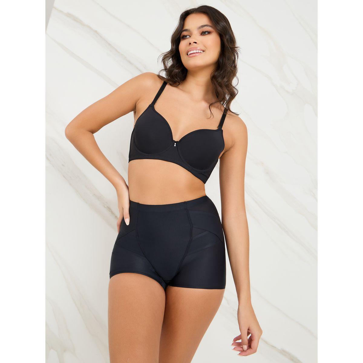 Styli High Waist Tummy & Thigh Slimmer Shaper Brief-women-clothing-lingerie-shapewear-image-1