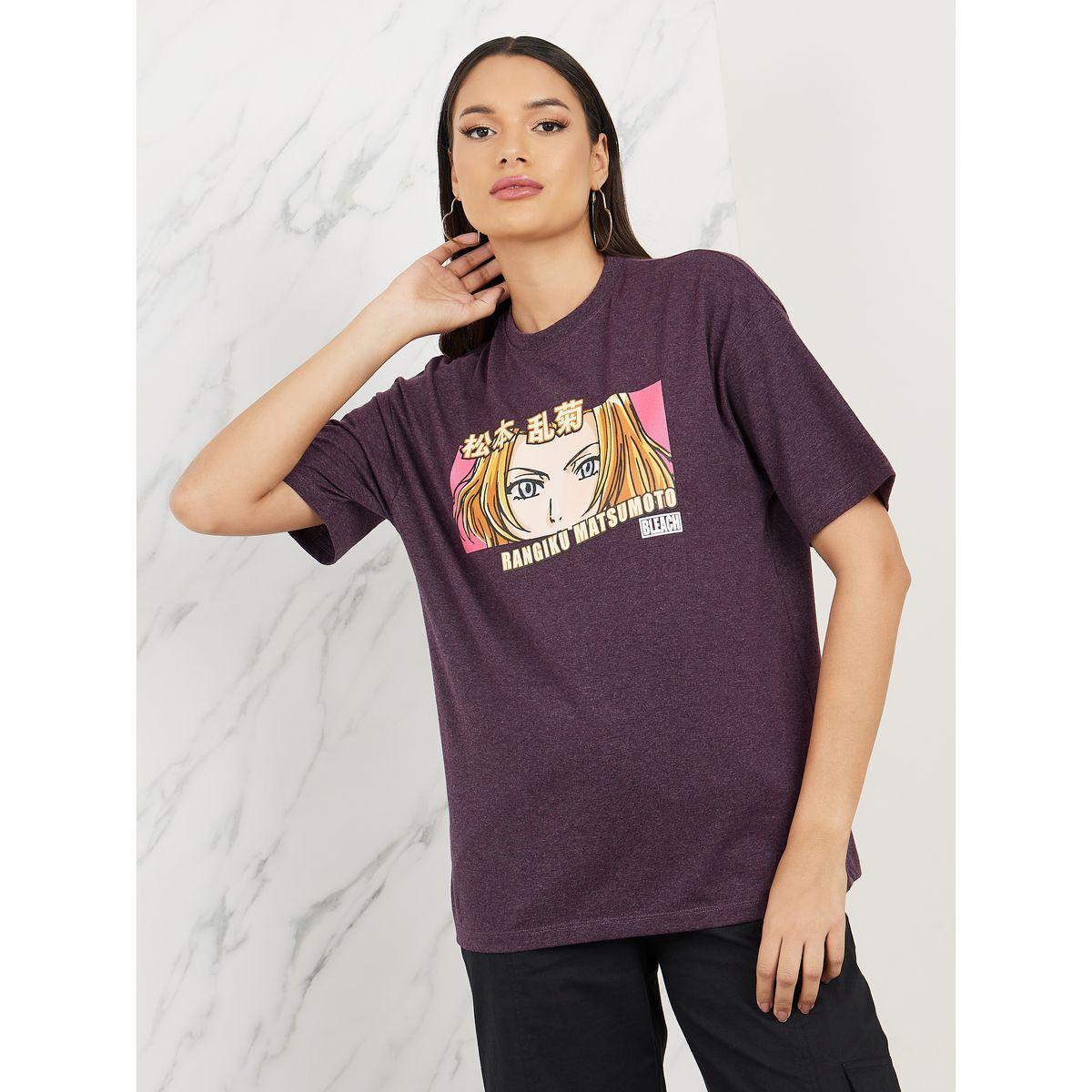 Styli Oversized Anime Print Longline T-shirt-women-clothing-tshirts-image-1
