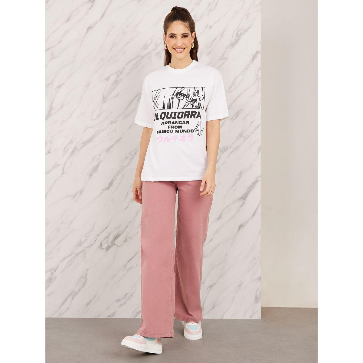 Styli Oversized Anime Graphic Print Longline T-shirt-women-clothing-tshirts-image-2