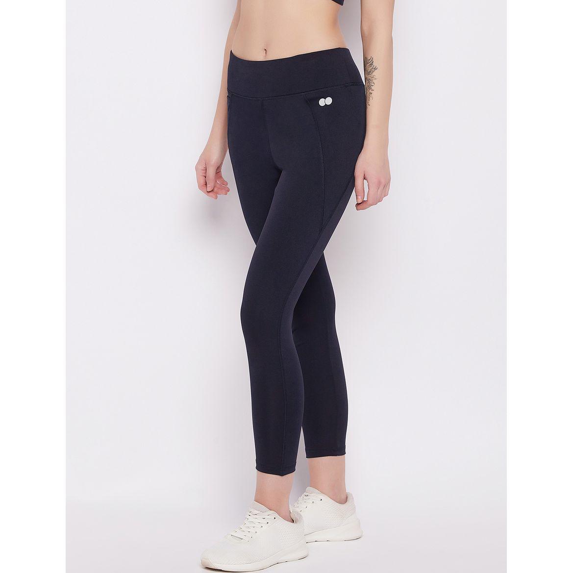 Solid Active Tights with Side Pocket-women-clothing-sportswearandactivewear-bottoms-image-3