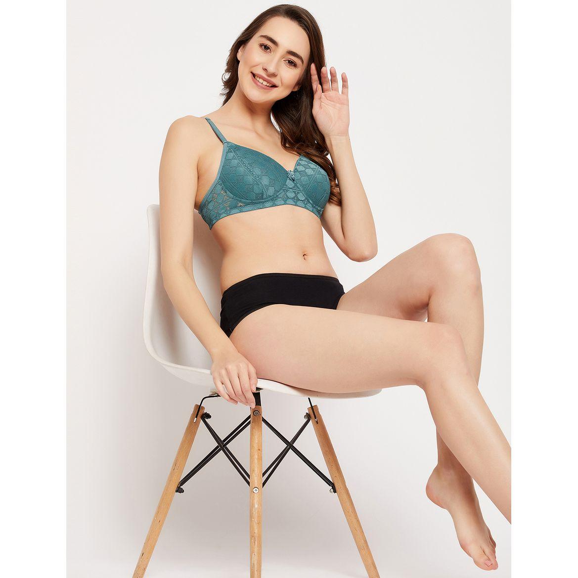 Padded Non-Wired Self-Patterned Multiway Strap Bra-women-clothing-lingerie-bras-image-2