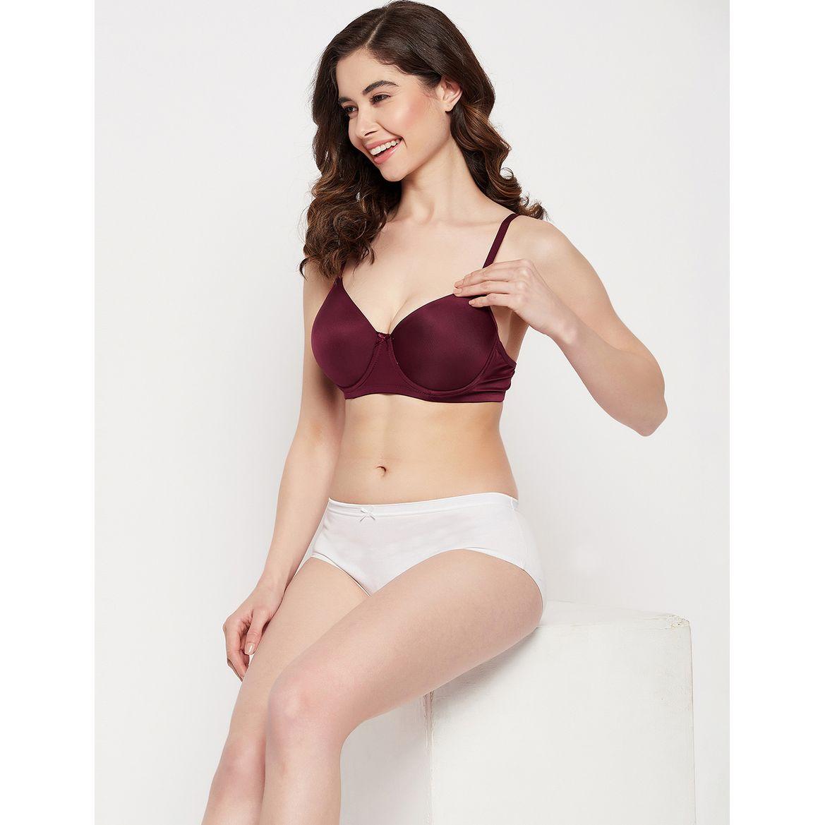 Padded Underwired Full Cup T-Shirt Bra-women-clothing-lingerie-bras-image-2