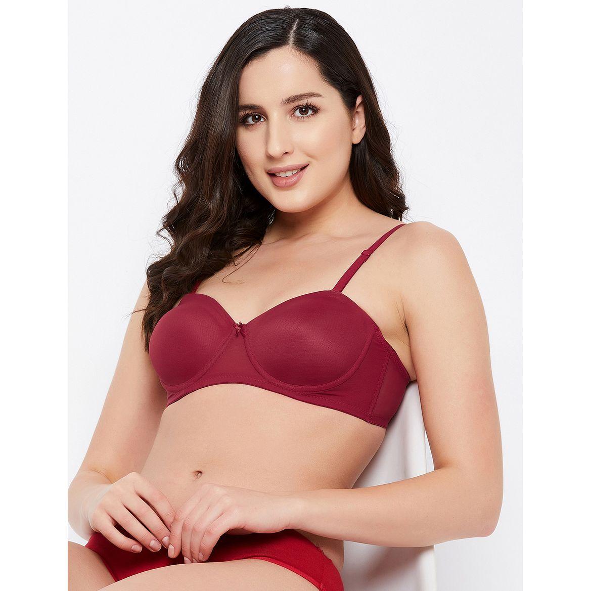 Padded Wired Multiway Strap Balconette T-shirt Bra-women-clothing-lingerie-bras-image-1