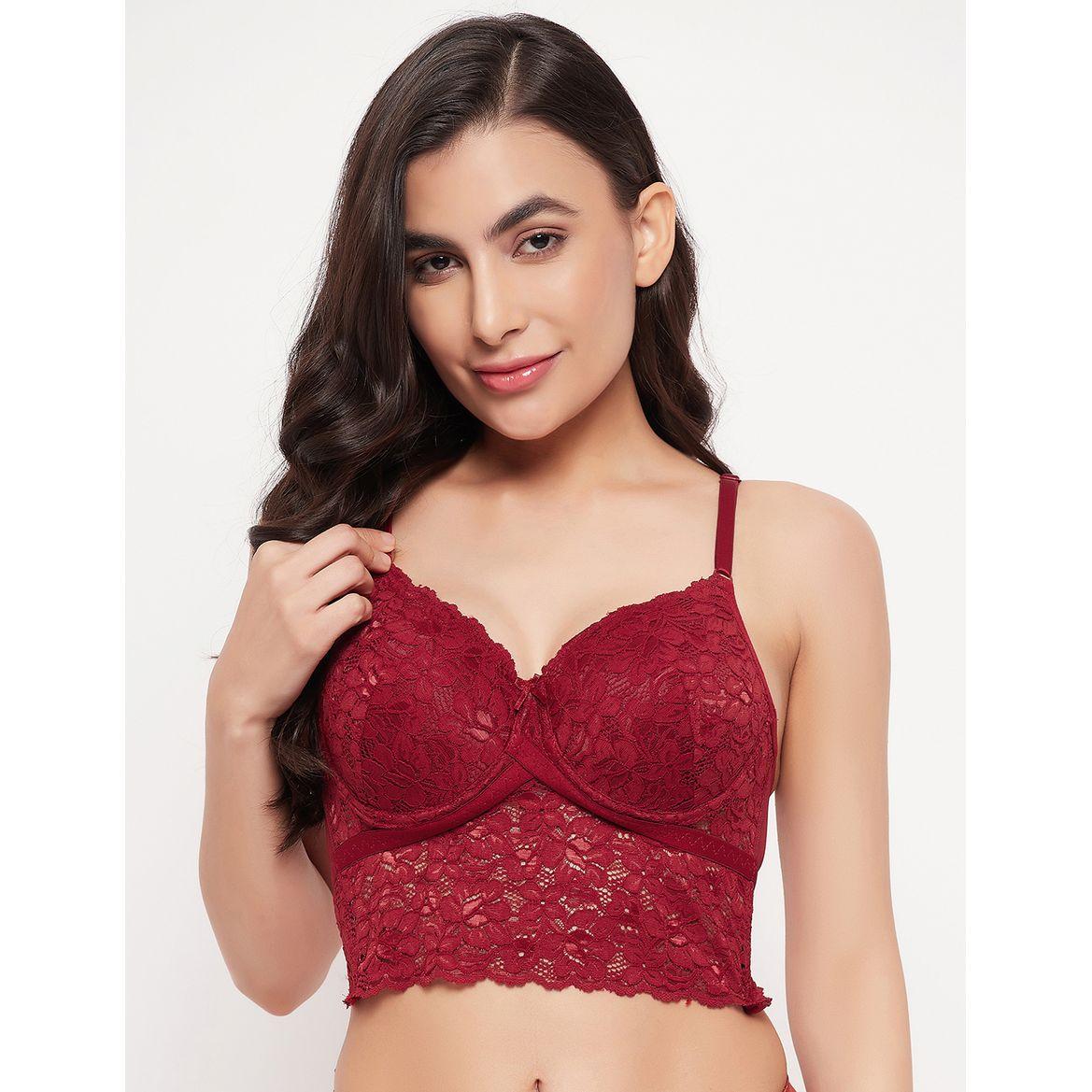 صدرية براليت مبطنة بتداخلات دانتيل-women-clothing-lingerie-bras-image-5
