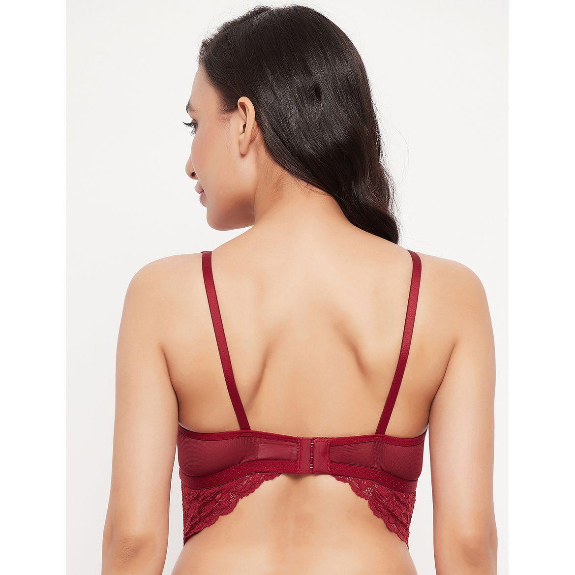 صدرية براليت مبطنة بتداخلات دانتيل-women-clothing-lingerie-bras-image-2