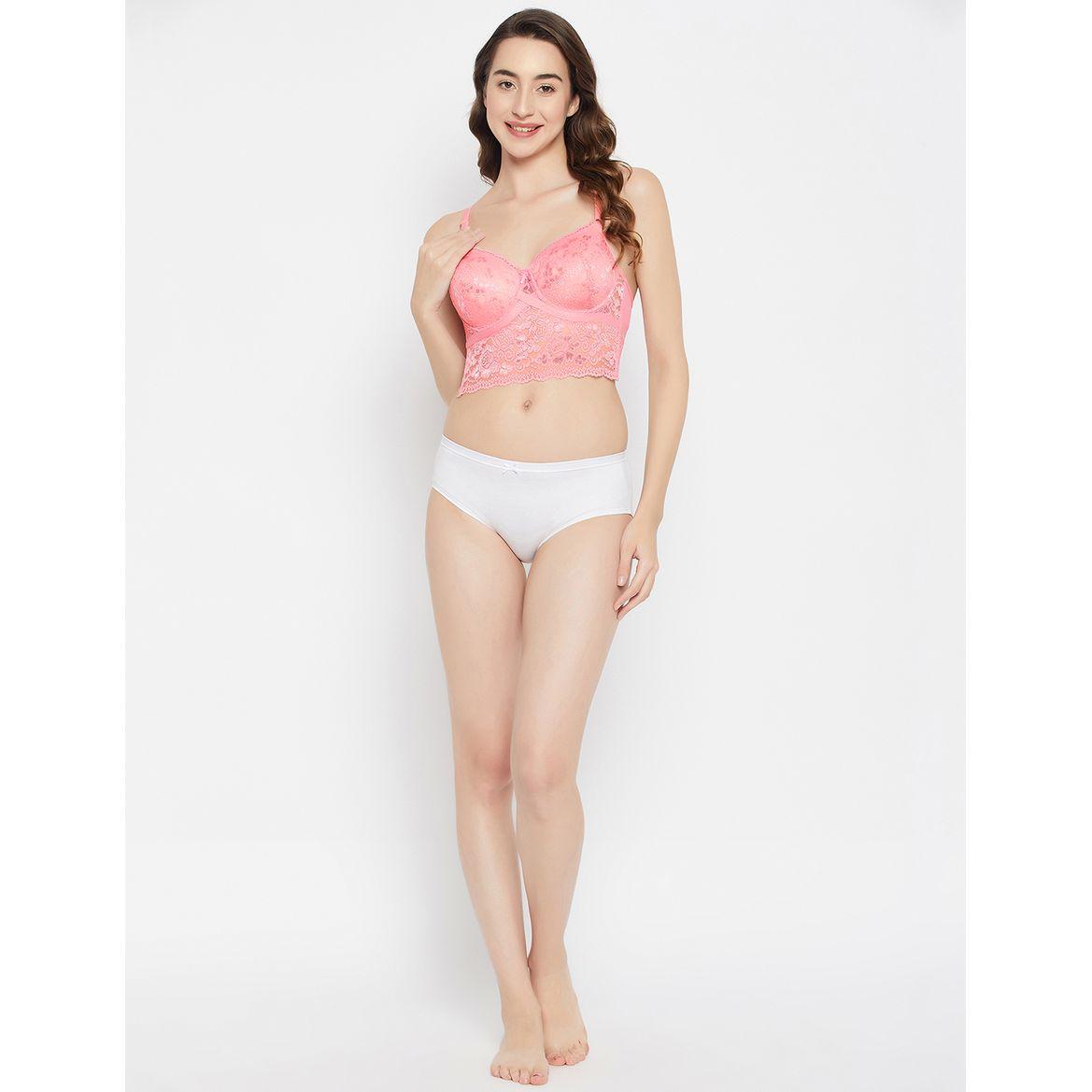 صدرية براليت مبطنة بتداخلات دانتيل كلوفيا × ستايلي-women-clothing-lingerie-bras-image-1