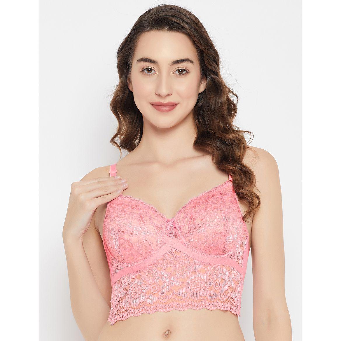 صدرية براليت مبطنة بتداخلات دانتيل كلوفيا × ستايلي-women-clothing-lingerie-bras-image-4