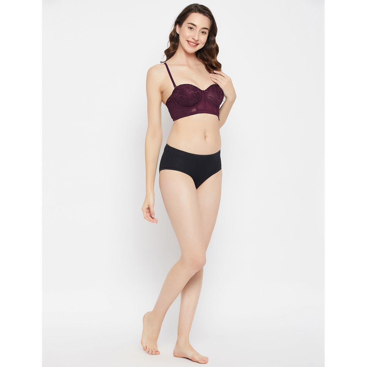 Padded Underwired Full Cup Multiway Balconette Bralette-women-clothing-lingerie-bras-image-1
