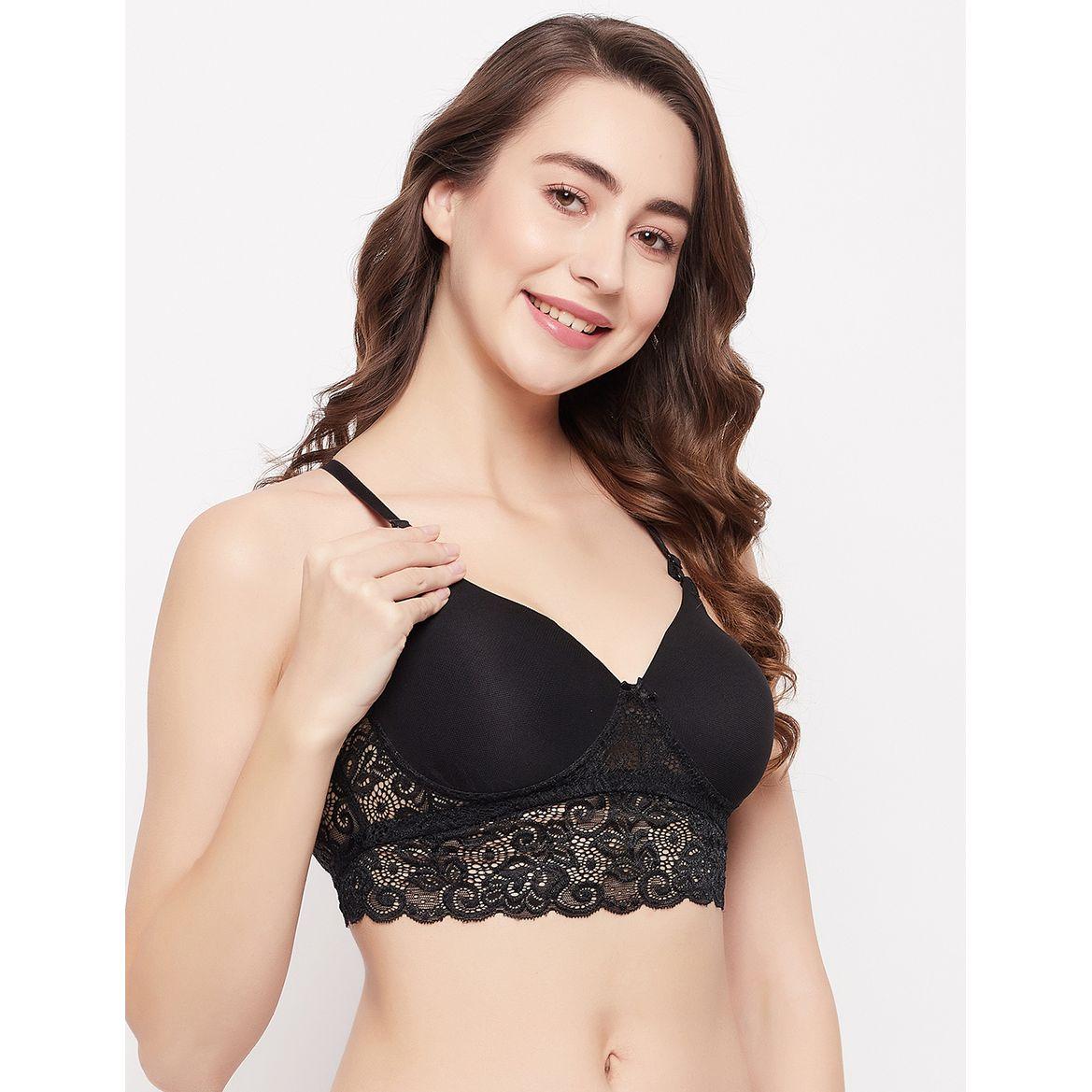 صدرية مبطنة بنمط كروس باك-women-clothing-lingerie-bras-image-3