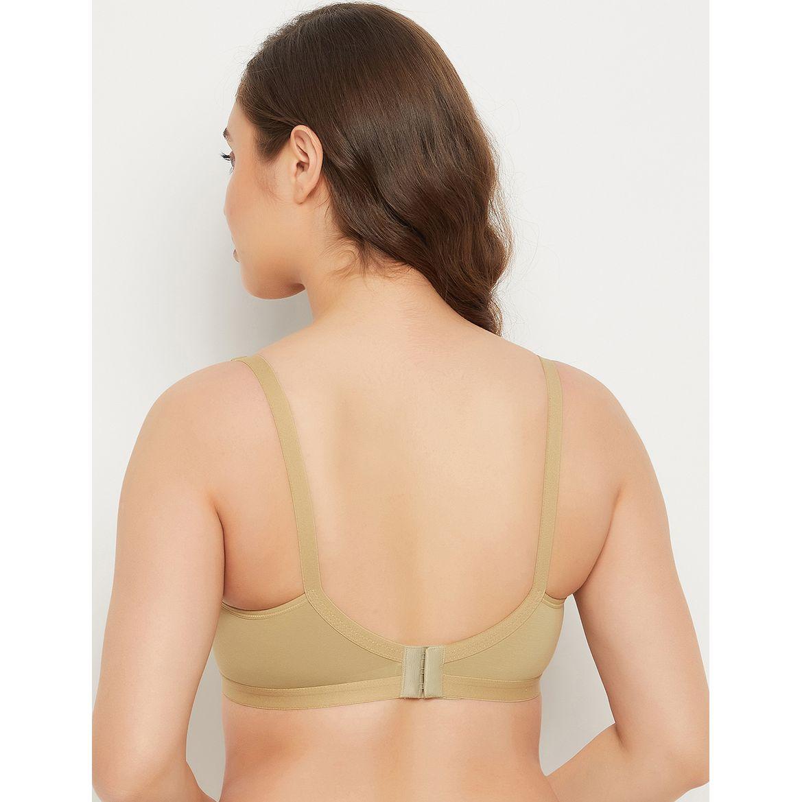 Non-Padded Non-Wired Full Cup Cotton T-Shirt Bra-women-clothing-lingerie-bras-image-5