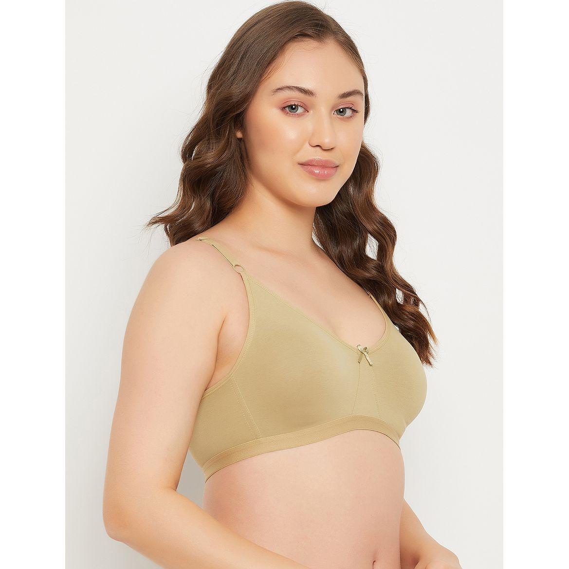 Non-Padded Non-Wired Full Cup Cotton T-Shirt Bra-women-clothing-lingerie-bras-image-6