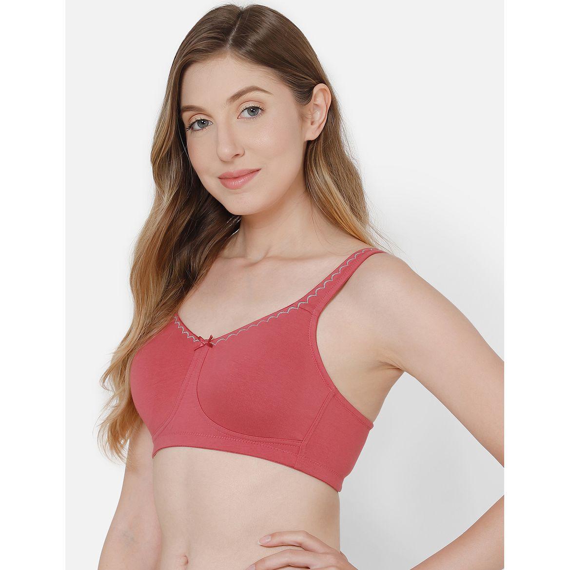Clovia X Styli Non Padded Non Wired Cotton T-Shirt Bra-women-clothing-lingerie-bras-image-4