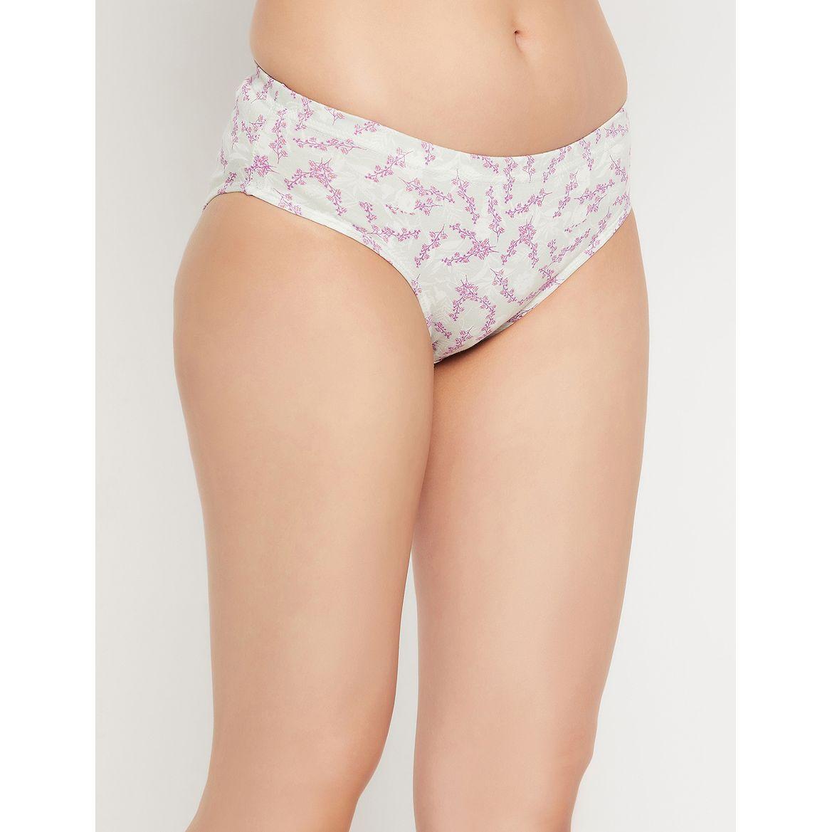 Pack of 3 - Cotton Floral Print Hipster Bikini-women-clothing-lingerie-panties-image-10