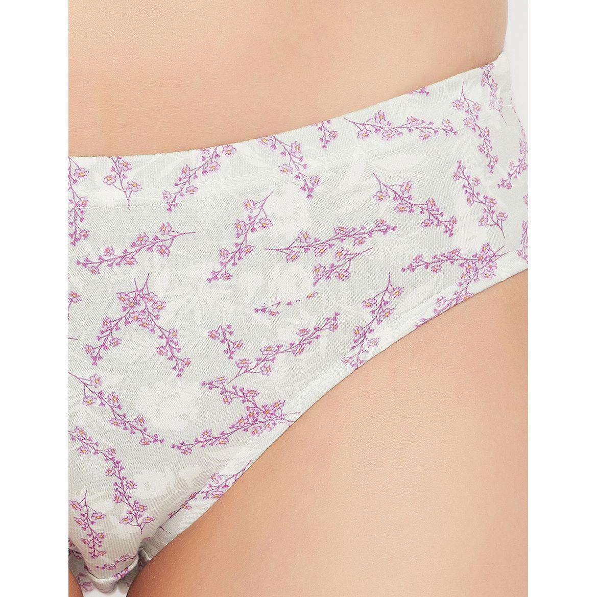 Pack of 3 - Cotton Floral Print Hipster Bikini-women-clothing-lingerie-panties-image-14
