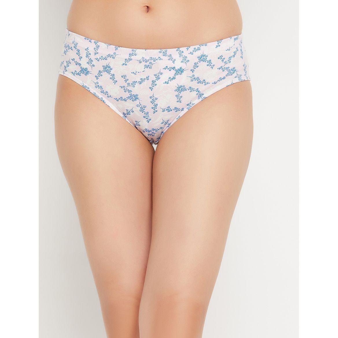 Pack of 3 - Cotton Floral Print Hipster Bikini-women-clothing-lingerie-panties-image-17