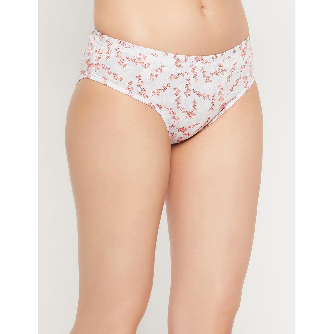 Pack of 3 - Cotton Floral Print Hipster Bikini-women-clothing-lingerie-panties-image-4