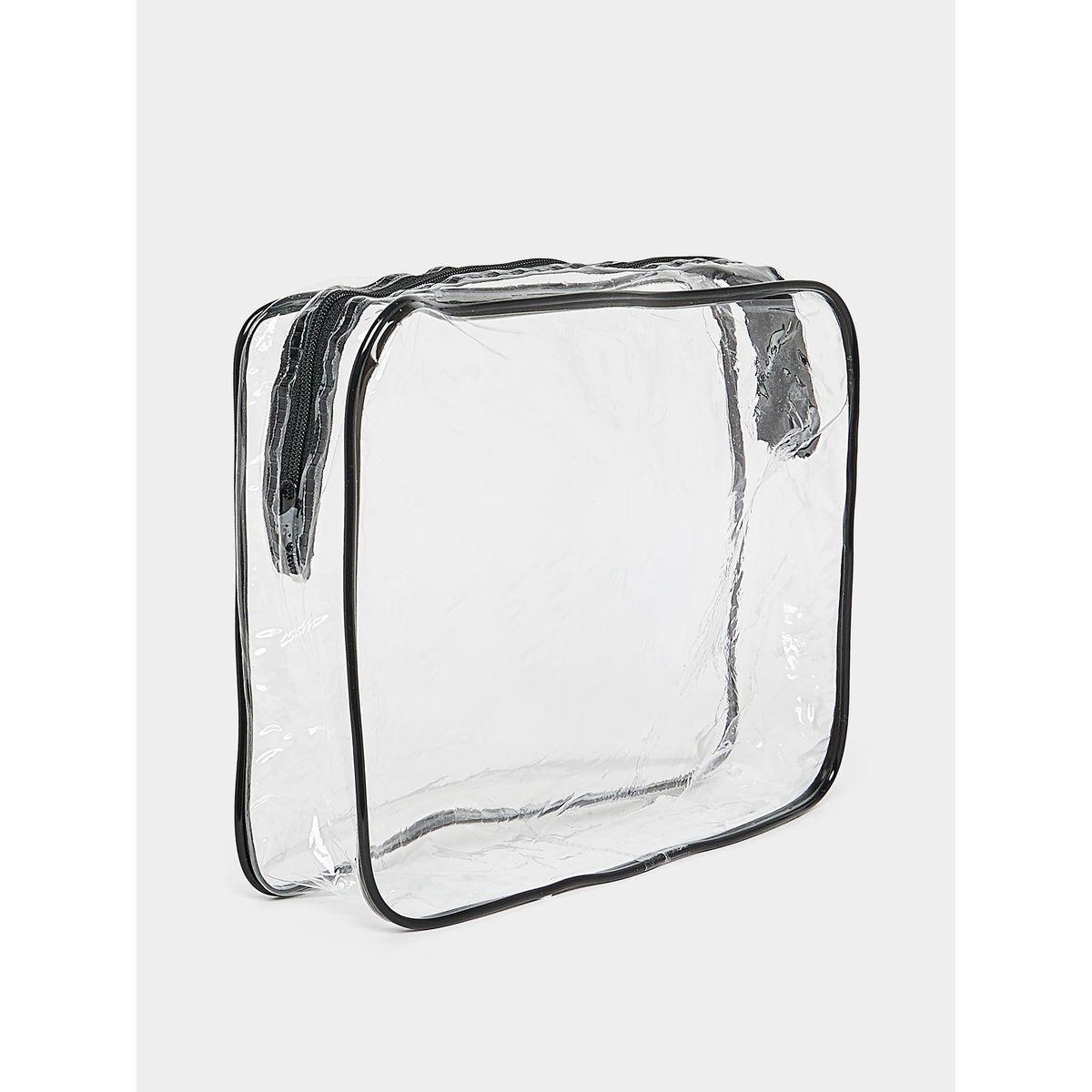 شنطة أدوات تجميل بتفاصيل شفافة-travel-accessories-image-1