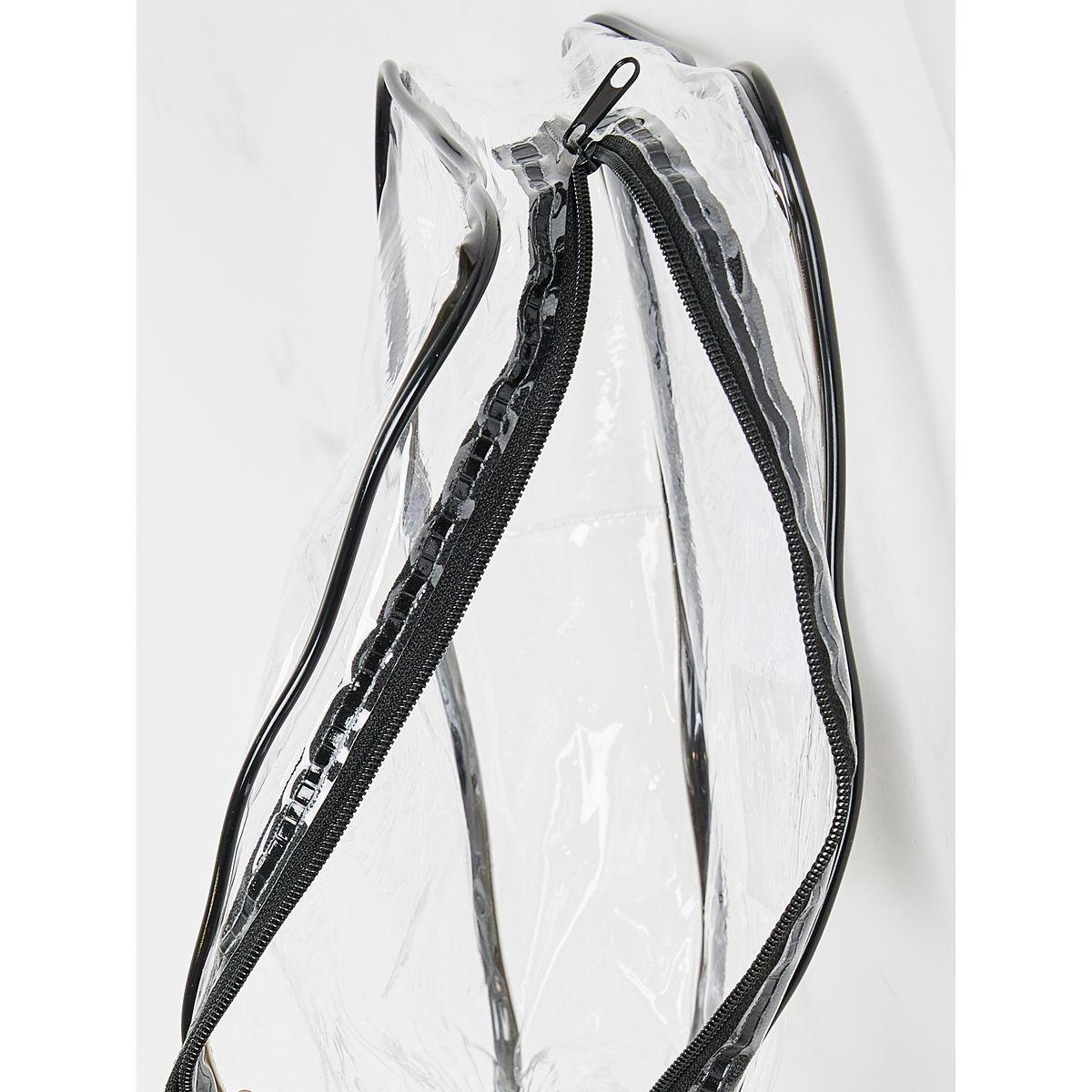 Styli Transparent Contrast Lining Washbag-travel-accessories-image-3