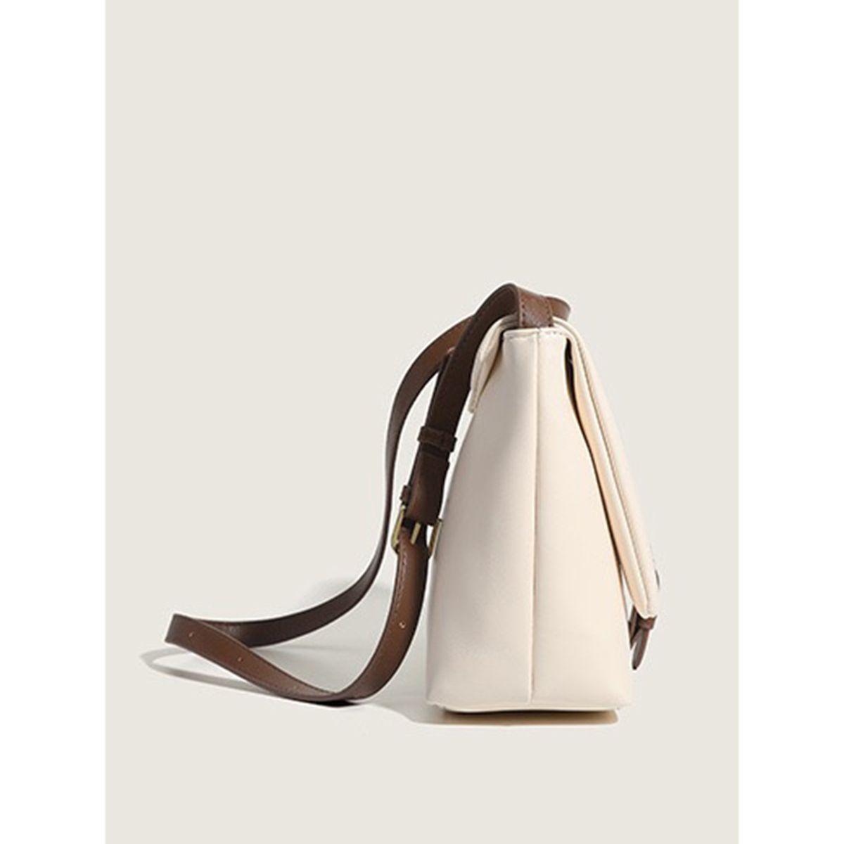 شنطة يد مزينة بإبزيم إغلاق-women-bagsandwallets-handbags-image-2