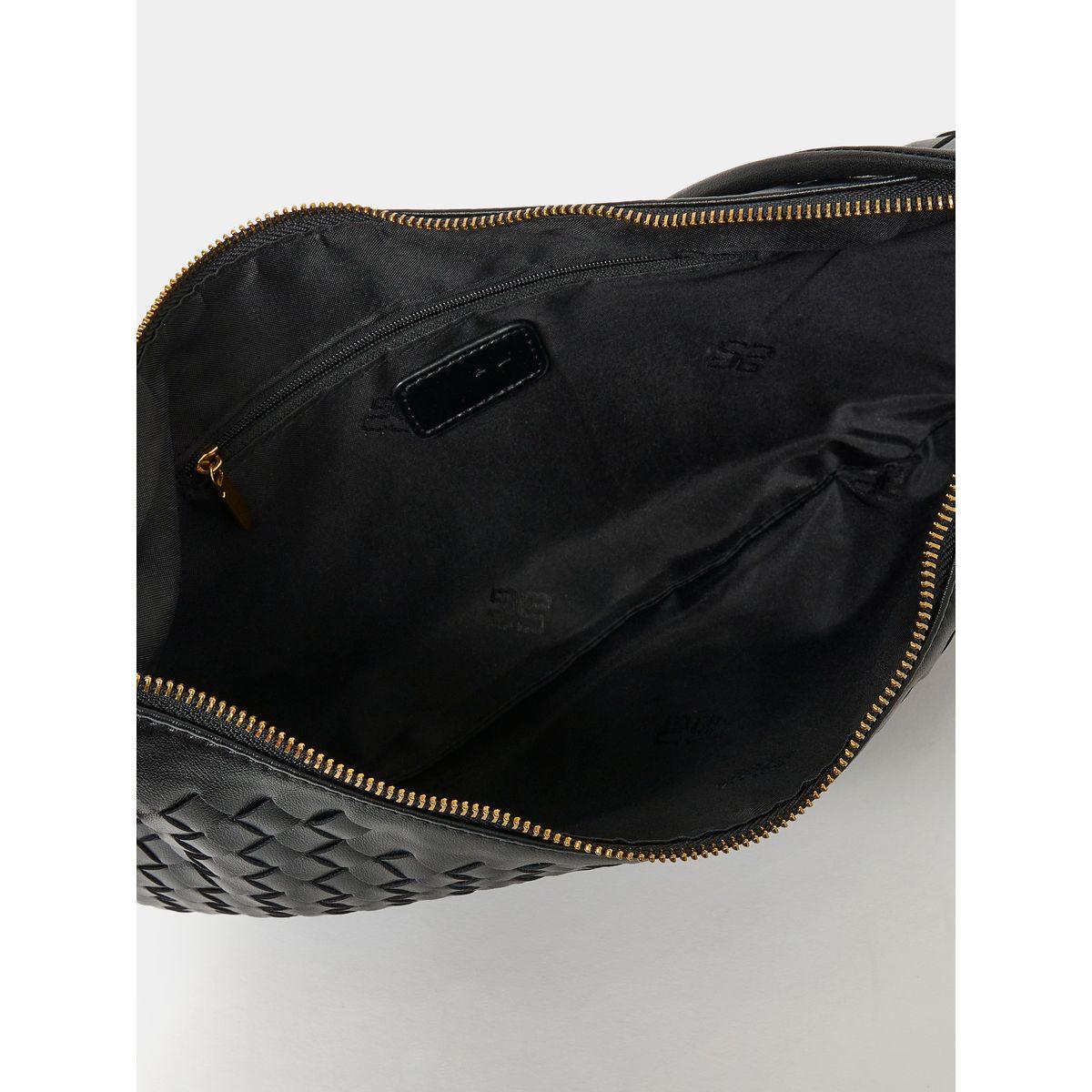 Styli Textured Woven Shoulder Bag-women-bagsandwallets-handbags-image-4