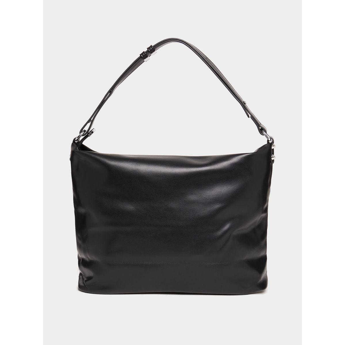 Styli Patent Design Buckle Detail Shoulder Bag-women-bagsandwallets-handbags-image-2