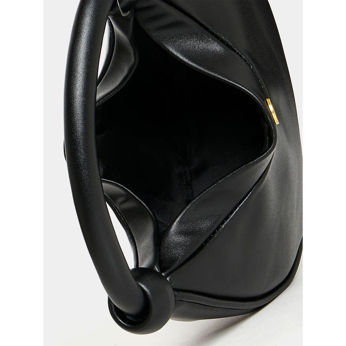 Styli Single Top Handle Plain Handbag-women-bagsandwallets-handbags-image-4
