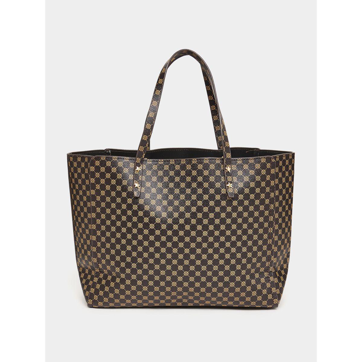 Styli Monogram Print Shoulder Bag-women-bagsandwallets-handbags-image-2