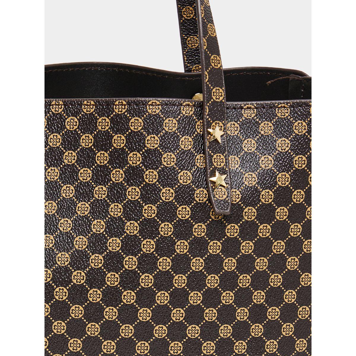 Styli Monogram Print Shoulder Bag-women-bagsandwallets-handbags-image-3