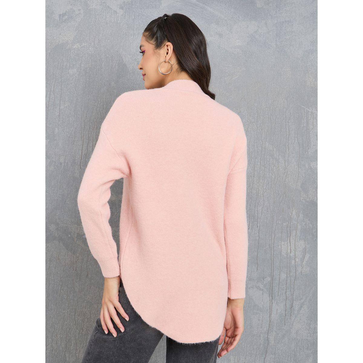 Styli Solid Longline Curved Hem Sweater-women-clothing-cardigansandjumpers-jumpers-image-3