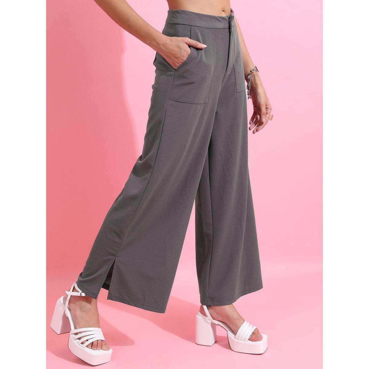 Ketch X Styli Solid High Rise Wide Leg Trouser-women-clothing-bottoms-trousers-image-1