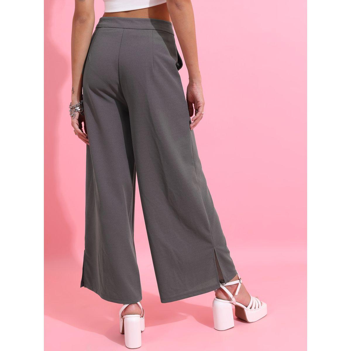 Ketch X Styli Solid High Rise Wide Leg Trouser-women-clothing-bottoms-trousers-image-3