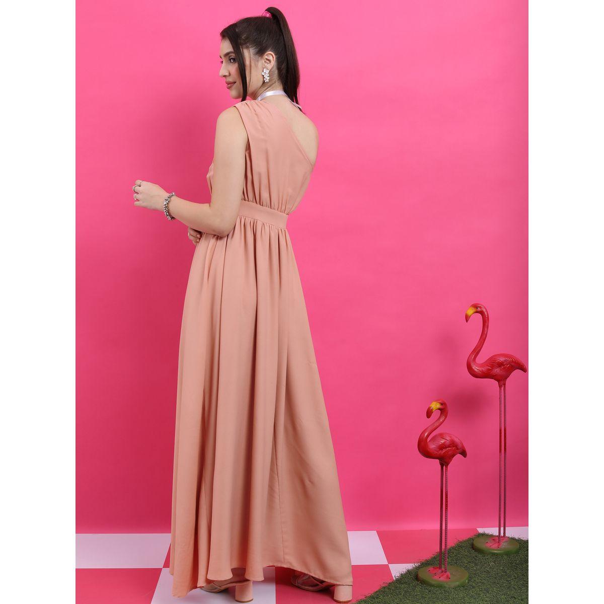 فستان طويل بكتف واحد كيتش × ستايلي-women-clothing-dresses-image-3