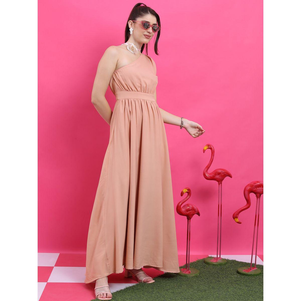 فستان طويل بكتف واحد كيتش × ستايلي-women-clothing-dresses-image-5