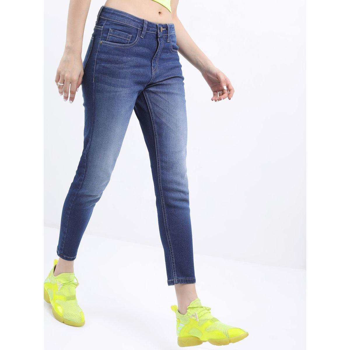 Ketch X Styli Skinny Fit Mid Rise Stretchable Jeans-women-clothing-bottoms-jeans-image-1