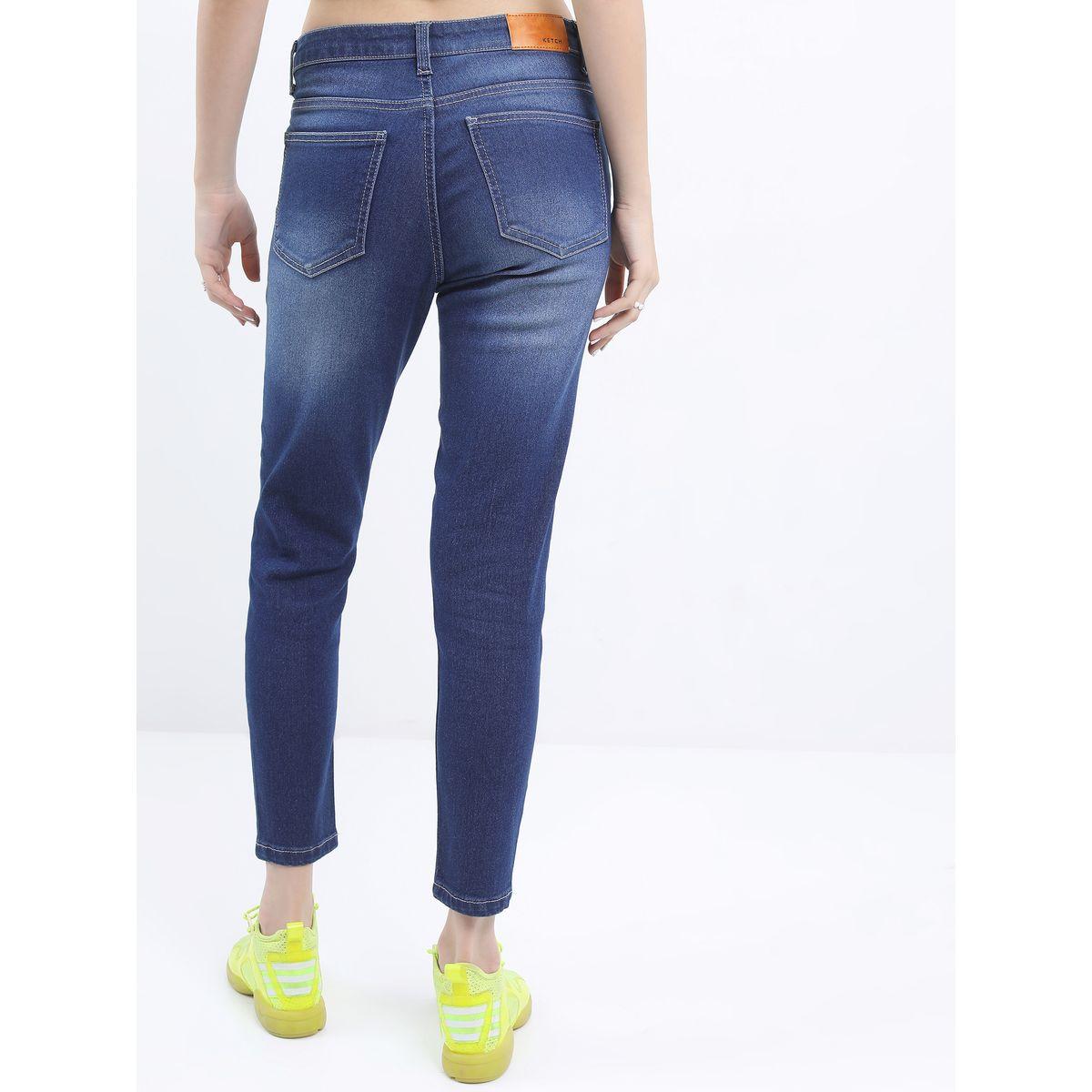 Ketch X Styli Skinny Fit Mid Rise Stretchable Jeans-women-clothing-bottoms-jeans-image-3