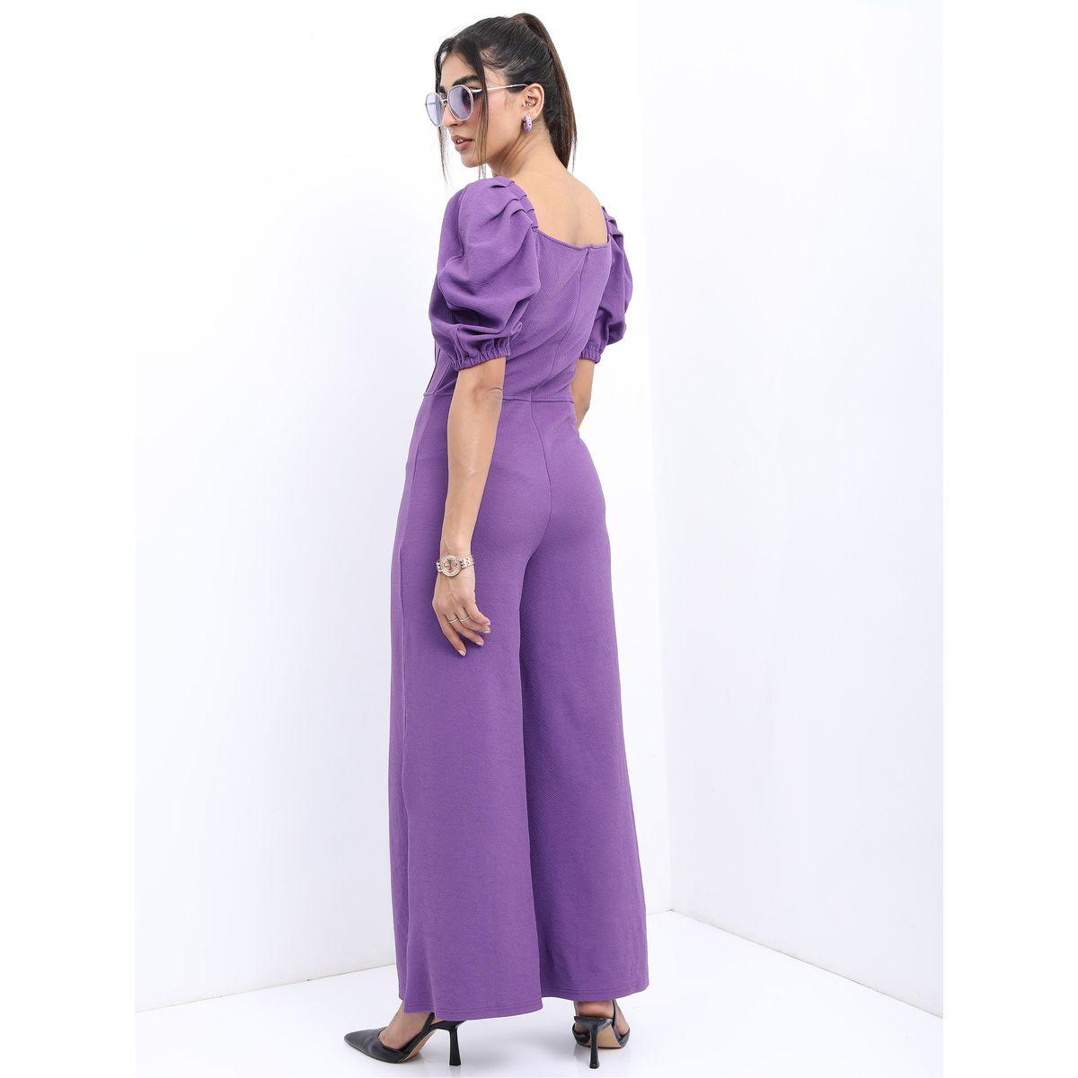 Ketch X Styli Solid Puff Sleeve Wide Leg Jumpsuit-women-clothing-jumpsuits-image-3