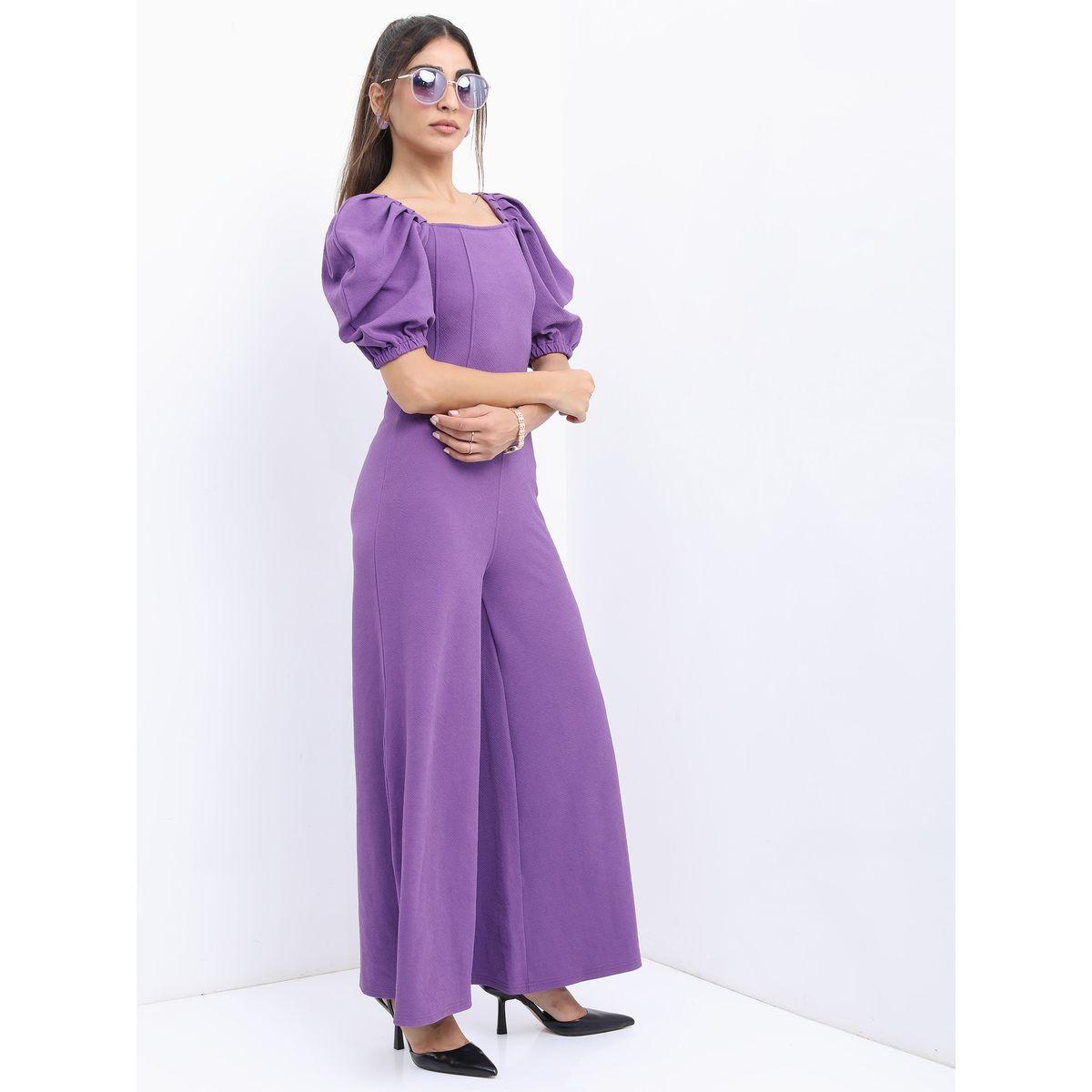 Ketch X Styli Solid Puff Sleeve Wide Leg Jumpsuit-women-clothing-jumpsuits-image-5