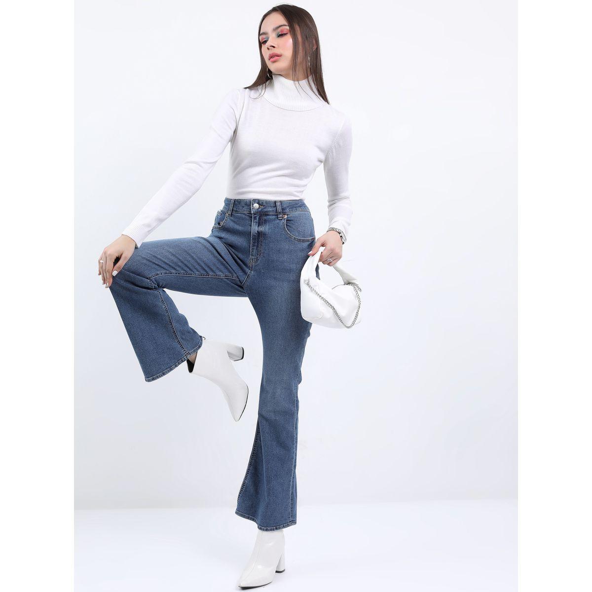 Ketch X Styli Solid Turtle Neck Slim Fit Sweater-women-clothing-cardigansandjumpers-jumpers-image-2