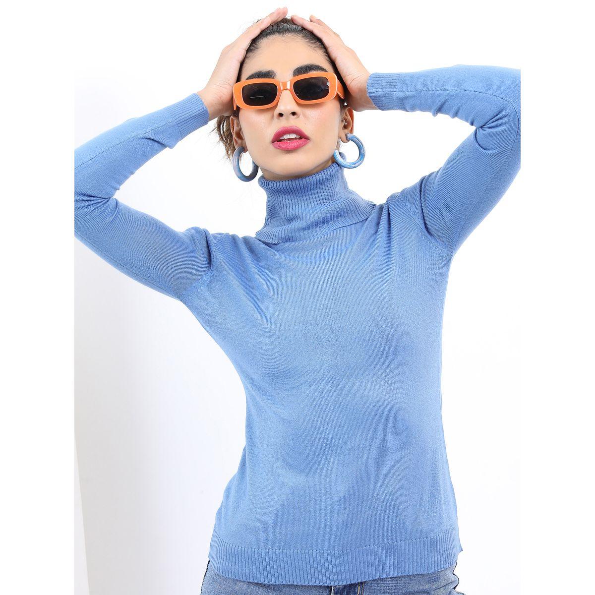 Ketch X Styli Solid High Neck Ribbed Slim Fit Sweater-women-clothing-cardigansandjumpers-jumpers-image-4