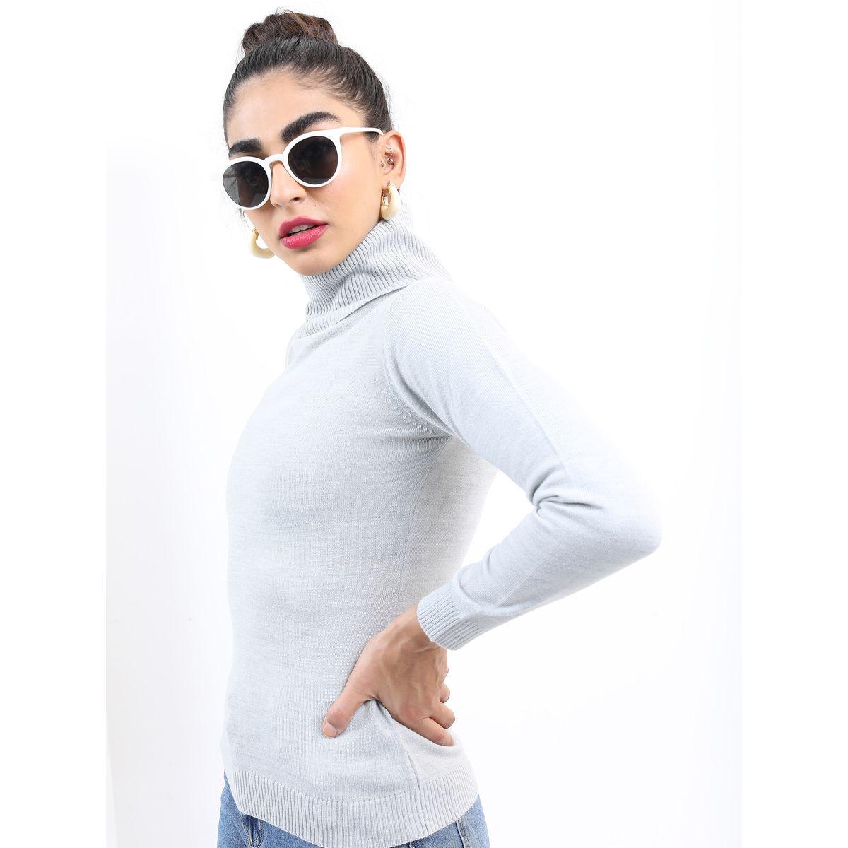 Ketch X Styli Solid High Neck Ribbed Slim Fit Sweater-women-clothing-cardigansandjumpers-jumpers-image-4