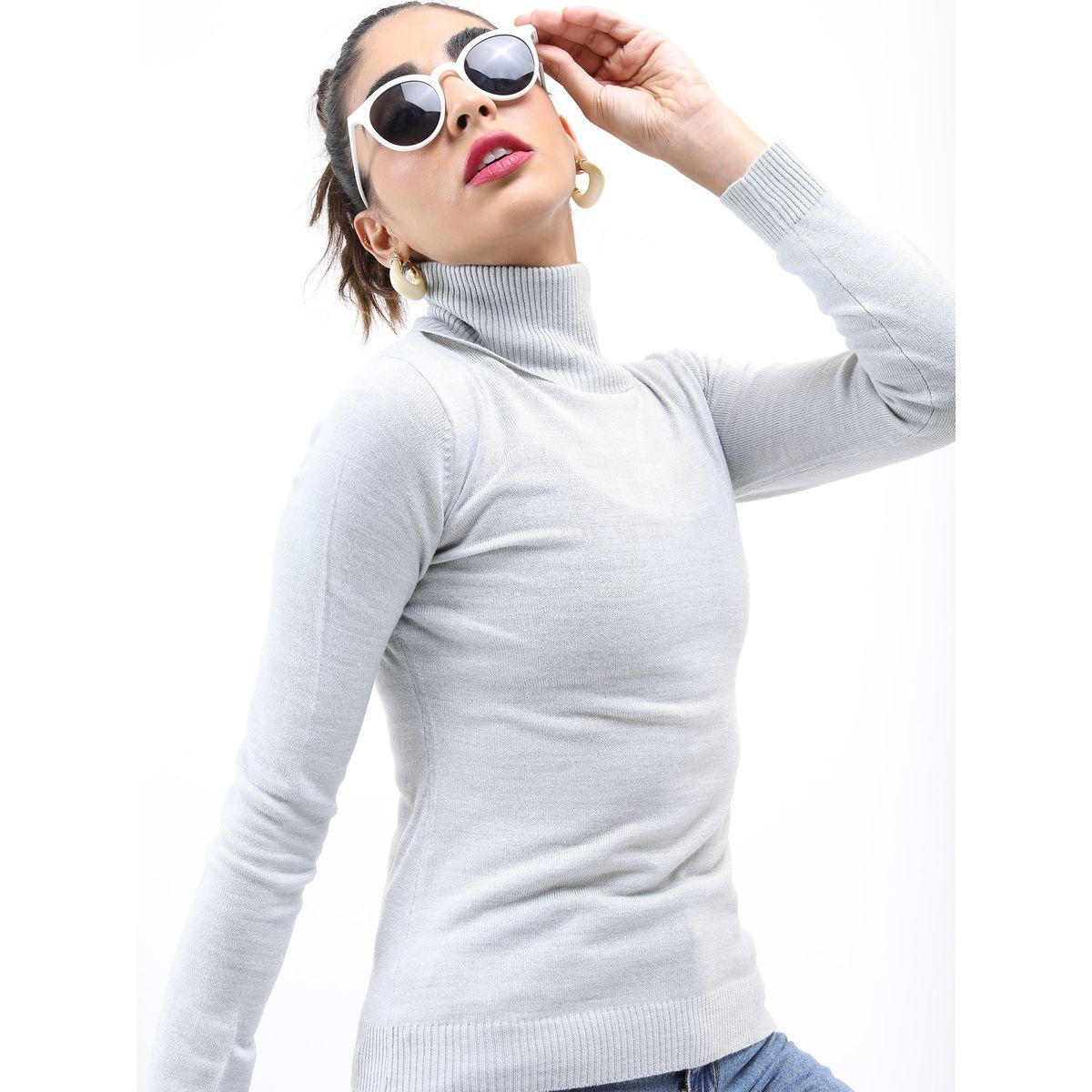 Ketch X Styli Solid High Neck Ribbed Slim Fit Sweater-women-clothing-cardigansandjumpers-jumpers-image-6