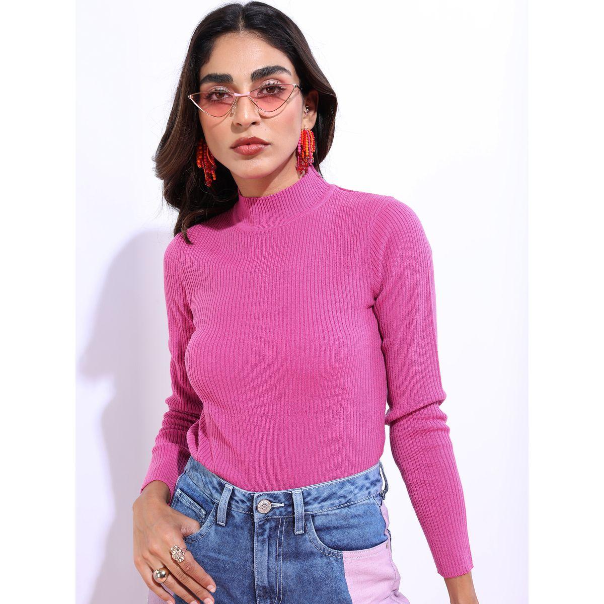 سويتر مضلع بياقة عالية كيتش × ستايلي-women-clothing-cardigansandjumpers-jumpers-image-5