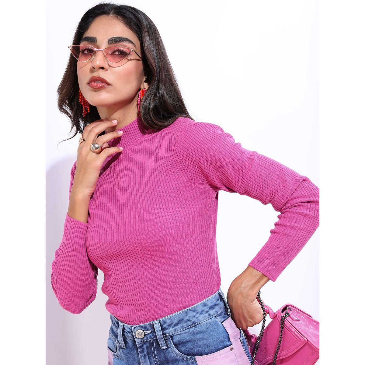 سويتر مضلع بياقة عالية كيتش × ستايلي-women-clothing-cardigansandjumpers-jumpers-image-7