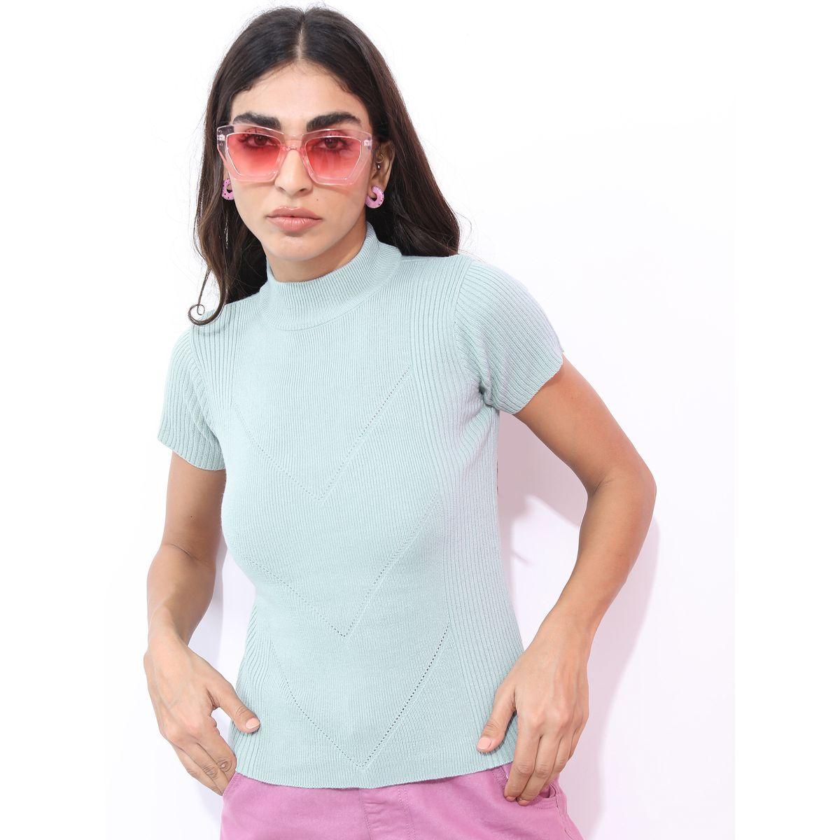 Ketch X Styli Solid High Neck Ribbed Sweater-women-clothing-cardigansandjumpers-jumpers-image-1