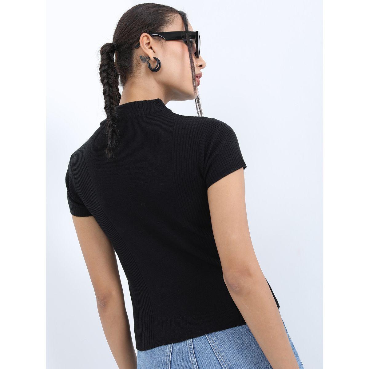 Ketch X Styli Solid High Neck Ribbed Pullover-women-clothing-cardigansandjumpers-jumpers-image-3