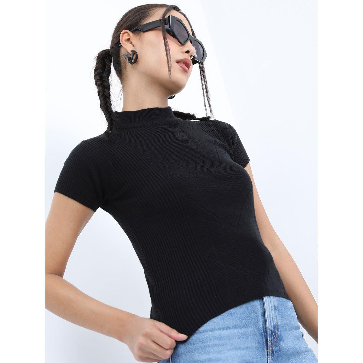 Ketch X Styli Solid High Neck Ribbed Pullover-women-clothing-cardigansandjumpers-jumpers-image-6
