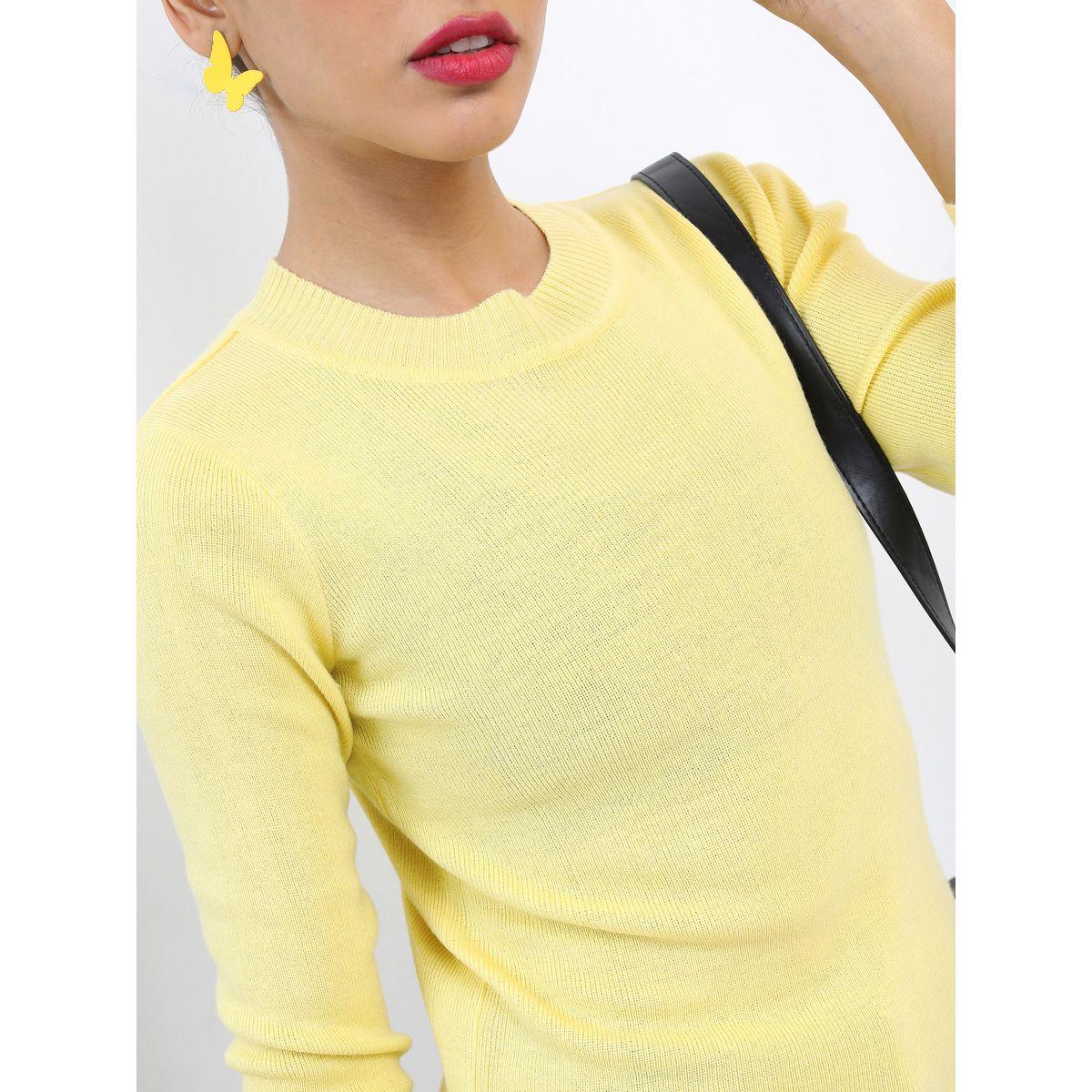 Ketch X Styli Solid Round Neck Slim Fit Sweater-women-clothing-cardigansandjumpers-jumpers-image-5